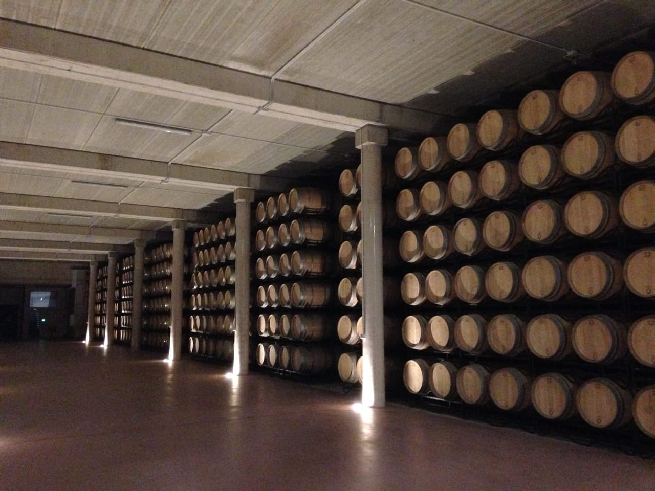 What is winter like in the winery?