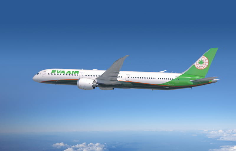 A great white wine on Eva Airways