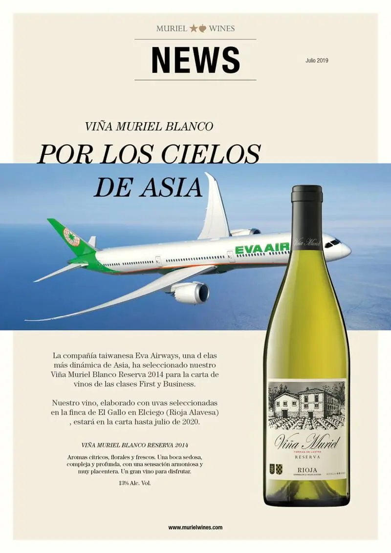 Un gran blanco en Eva Airways