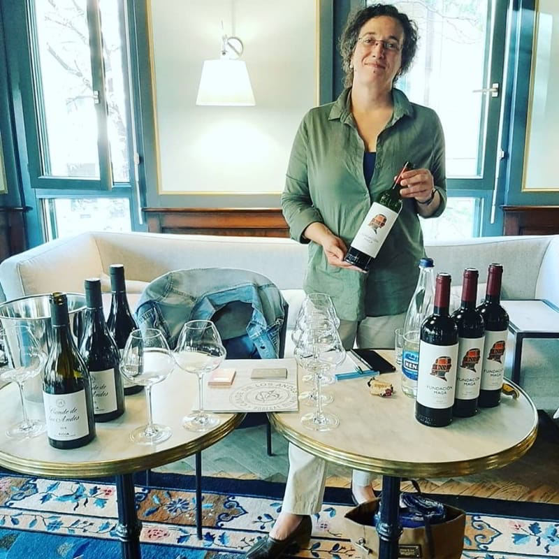 Fundación Maga, in Geneva with Wine Queen