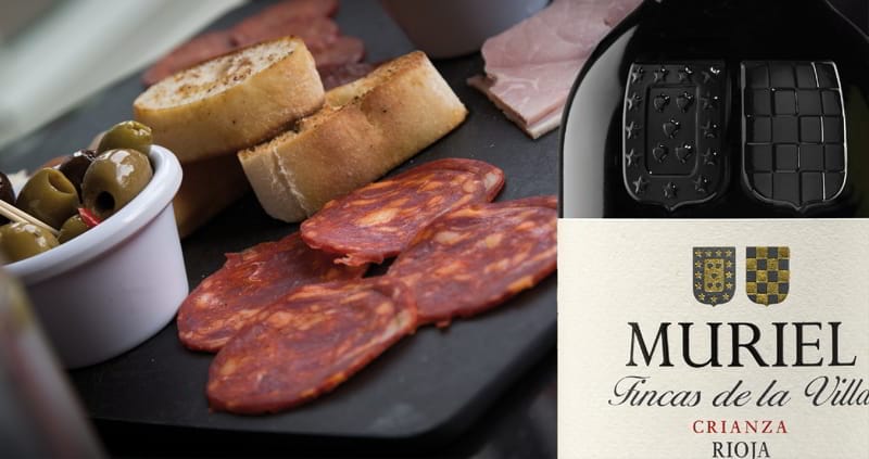 Muriel Crianza in the glass