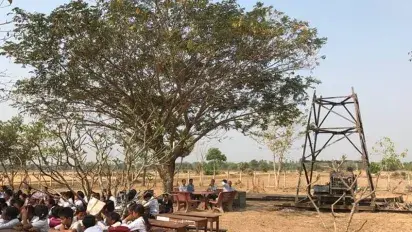 Una escuela en Tahen, Camboya