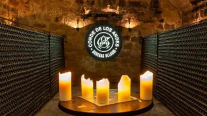 Una de las salas de cata más antiguas del mundo One of the oldest tasting rooms in the world