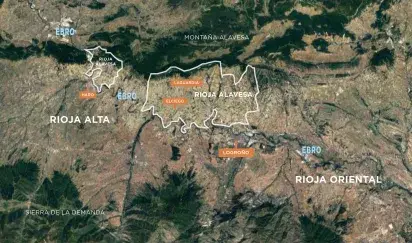 Mapa Rioja
