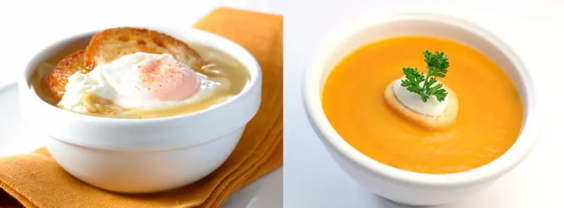 Soups and creams: Viña Muriel Blanco Reserva