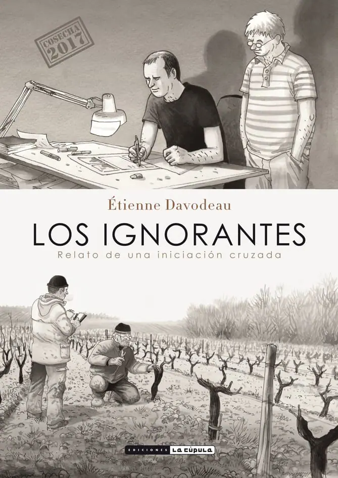 El vino en cómic y en series