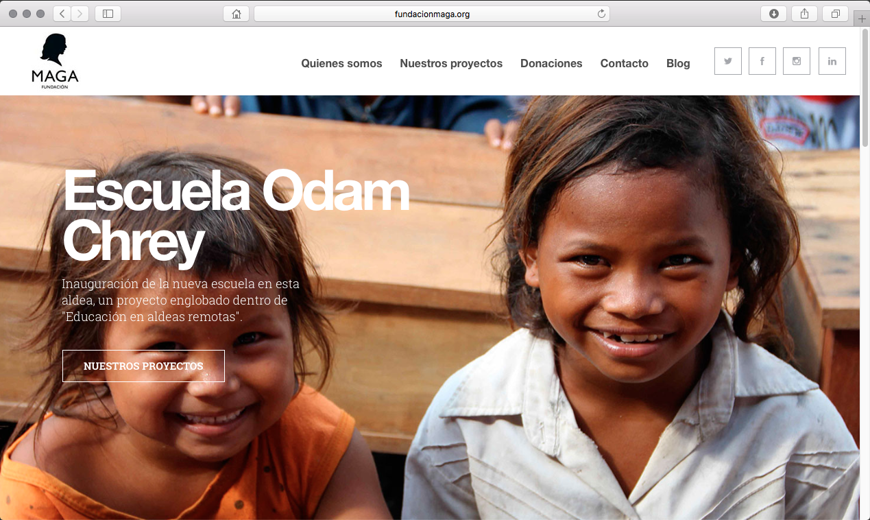 Fundación Maga: a new website, a new book