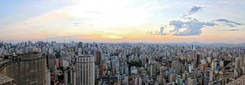 El skyline de São Paulo