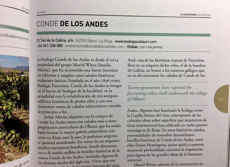 Vinos Silenciosos, essential reading