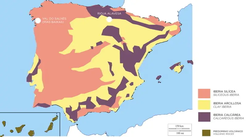 Litología y viña, una relación estrecha